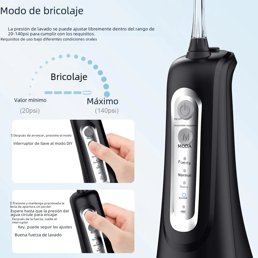 Portable Electric Oral Irrigator for Teeth Cleaning