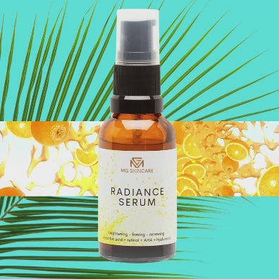 Radiance Serum With Plant Based Vitamin C & a + Hyaluronic Acid.