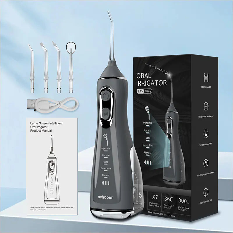 Portable Electric Oral Irrigator for Teeth Cleaning