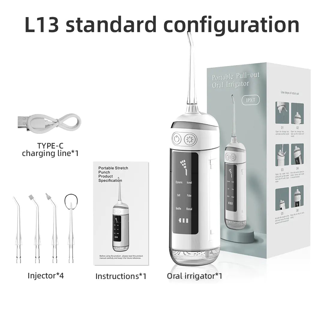 Portable Electric Oral Irrigator for Teeth Cleaning