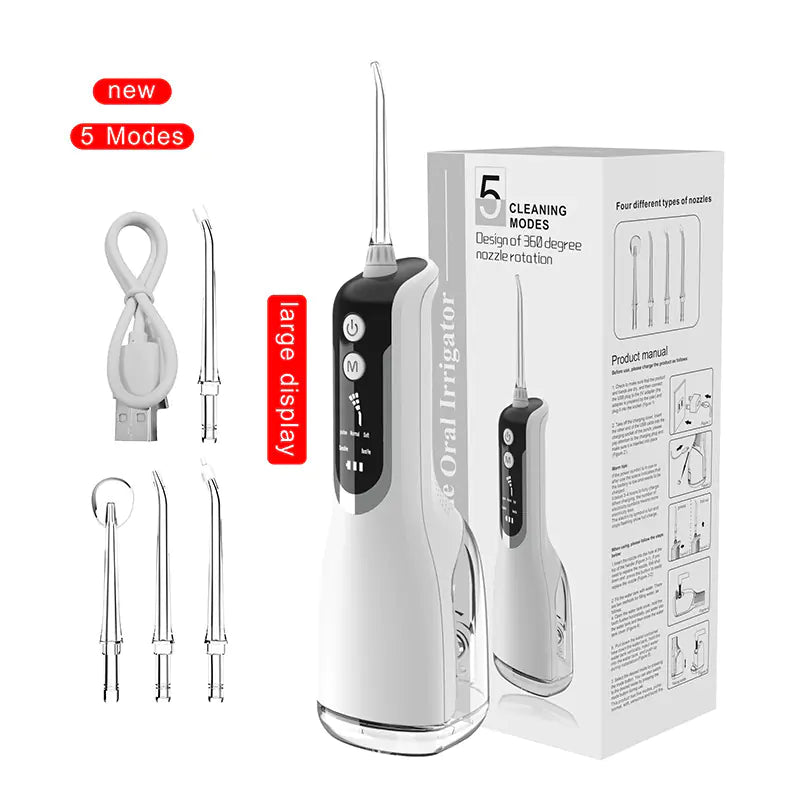 Portable Electric Oral Irrigator for Teeth Cleaning