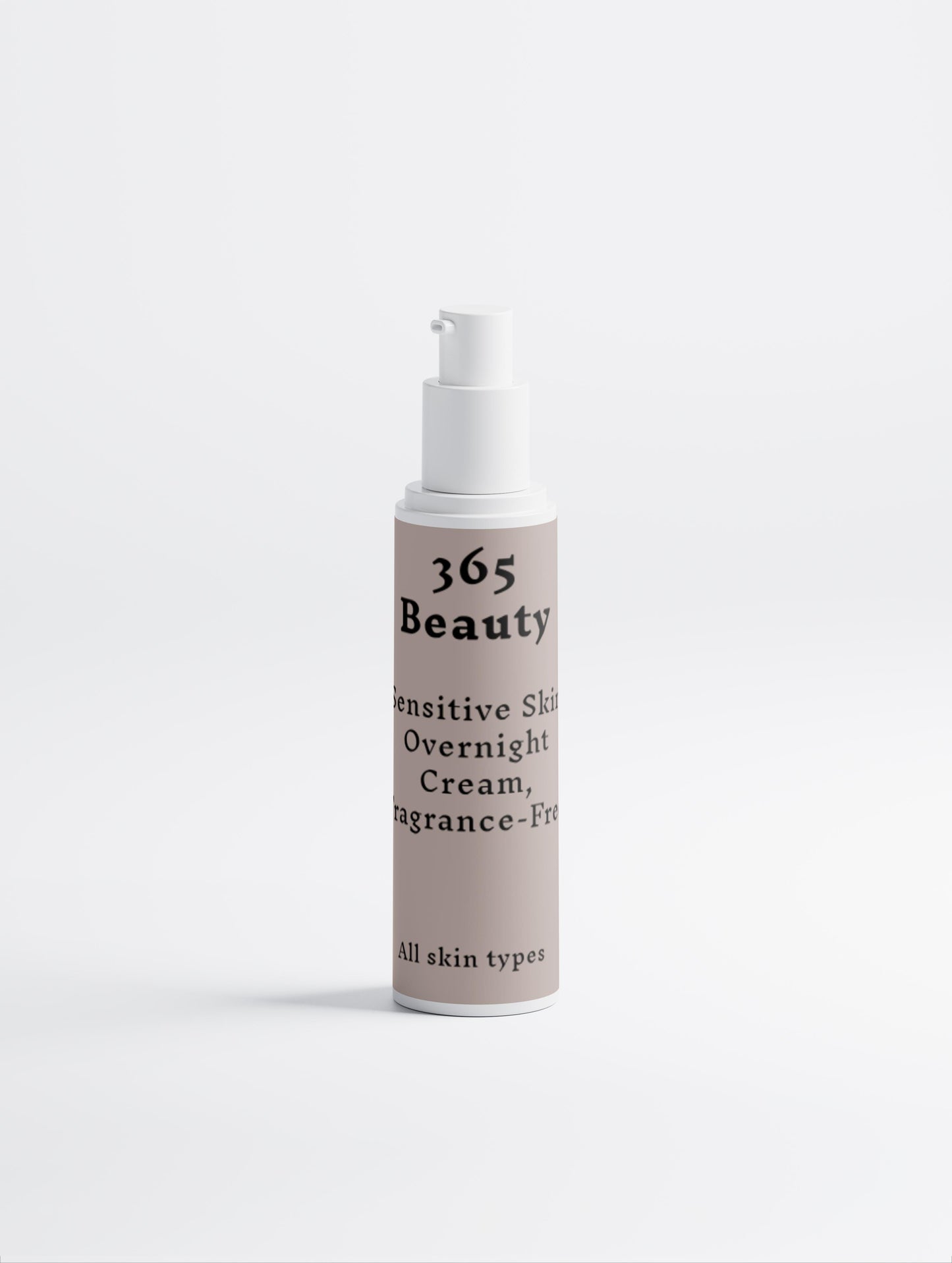 Sensitive Skin Overnight Cream, Fragrance-Free